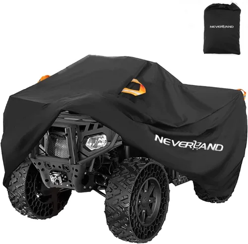 Vista 11 de NEVERLAND Cubierta para ATV Impermeable de Servicio Pesado Cubierta para Vehículo de 4 Ruedas Cubierta para Quad Resistente a Todas las Condiciones