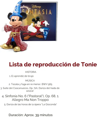 Vista 5 de Figurita de audio Tonies de Mickey mago de Disney's Fantasia