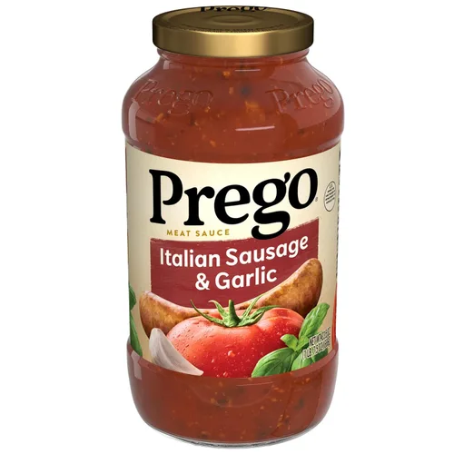 Vista 64 de Prego Salsa de carne boloñesa, tarro de 23.5 onzas