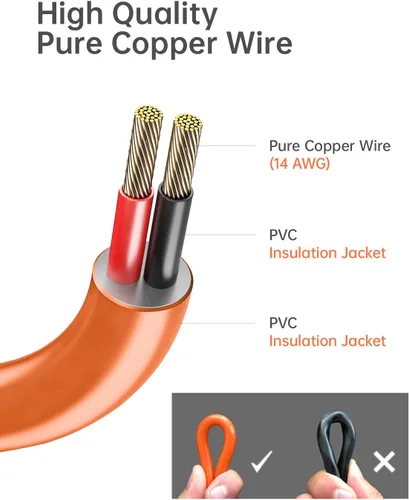 Vista 8 de Cable adaptador de conector solar de 9.8 ft a CC de 0.315 in, conector de cable solar de 12 AWG+14 AWG a DC8020/DC7909 compatible con Jackery