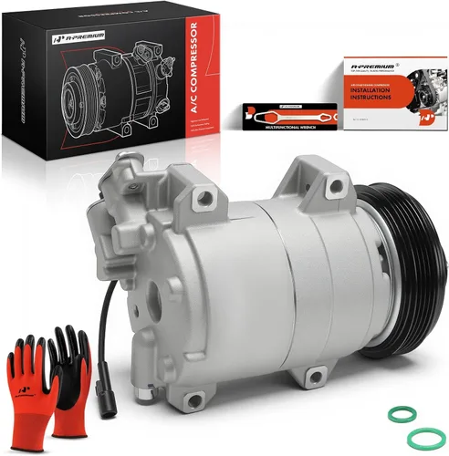 Vista 10 de A-Premium Compresor de aire acondicionado con embrague compatible con Suzuki XL-7 2.7L 2003-2006, Grand Vitara 2.7L 2006, Vitara 2.0L 2003