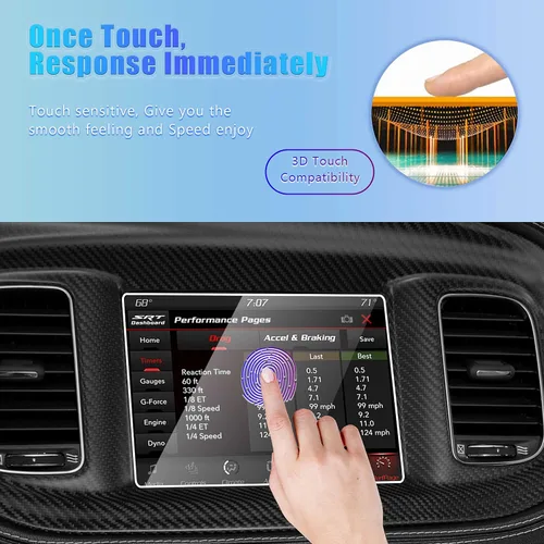 Vista 11 de GFJNFG - Protector de pantalla compatible con Dodge Charger 2011-2023