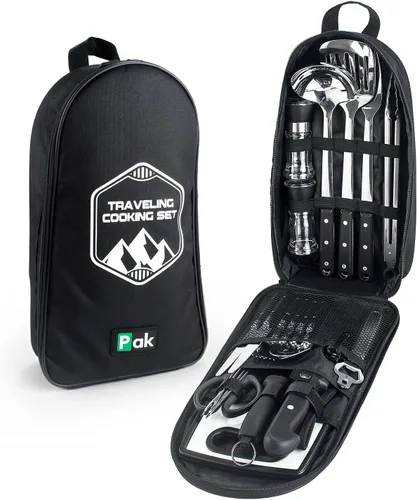 Vista 2 de Pak Camping utensilios de cocina, Camping Cookware, Camping Cookware, Camping utensilios de cocina, Camping utensilios de cocina, Camping utensilios