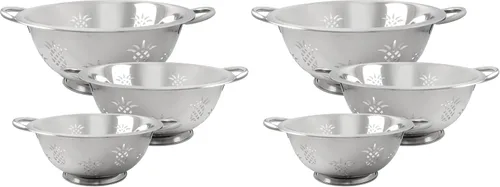 Vista 4 de ExcelSteel Coladores de piña de acero inoxidable 730, juego de 3