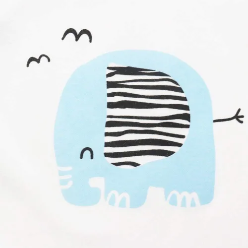 Vista 7 de COBROO Pijama unisex con pies de bebé para dormir y jugar, 100% algodón para bebés con mitones integrados de 0 a 3 meses