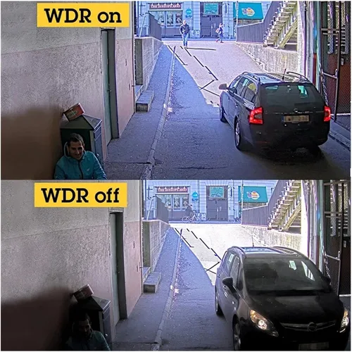 Vista 3 de cámara de seguridad IP de 1080P PoE, cámara de vigilancia al aire libre de 0.1 in