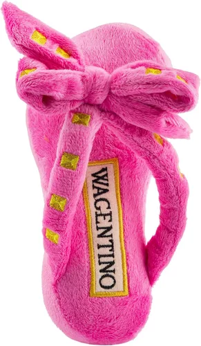 Vista 11 de Haute Diggity Dog Barkin Bag, juguetes de peluche de diseñador para perros con chirriador interactivo, enriquecimiento estimulante para mascotas
