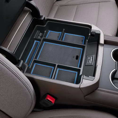Vista 10 de EDBETOS Bandeja organizadora de consola central de tamaño completo compatible con Chevy Tahoe/Suburban 2021-2025 y GMC Yukon 2021-2024, compatible