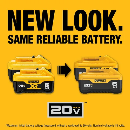 Vista 10 de DeWalt DCB206-2 20V máx 6.0Ah batería de ion de litio, 2