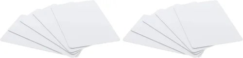 Vista 10 de Specialist ID - Paquete de 100 tarjetas de PVC en blanco para impresoras de tarjetas de identificación, calidad gráfica, plástico negro CR80 de 30