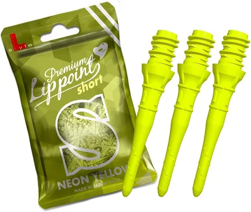 Vista 5 de L-style Premium Lippoint - Soft Tip Dart Points - Short Length Negro