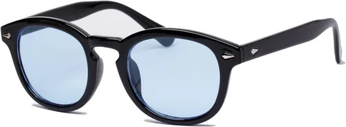 Vista 12 de Bestum Gafas de sol inspiradas retro con remaches tintado lente UV400