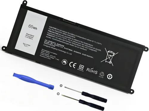 Vista 9 de Reemplazo de batería para laptop YRDD6 de 53 Wh para Dell Inspiron 15 3000 5000 Series 3583 3593 3582 3584 5593 5594 5598 5585 5590 14 3493 5482