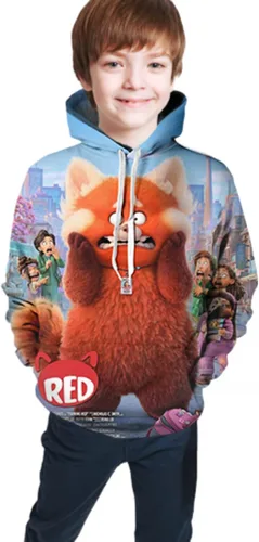 Vista 4 de Kanpia 3d Printed Girls Hoodie Novelty Cartoon Hoodie Universal Fashion Party Hoodie For Boys And Girls