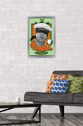 Vista 37 de Trends International Caddyshack - Póster de pared Be the Ball, 14.725 x 22.375 pulgadas, versión enmarcada de madera de granero