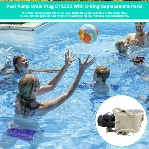 Vista 6 de 071131 Reemplazo de tapones de drenaje para bomba de piscina para Whisperflo e Intelliflo