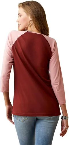 Vista 2 de ARIAT Camiseta clásica para mujer