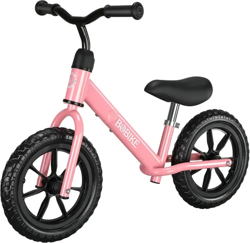 Vista 12 de Bobike Toddler Balance Bike Toys for 2 to 5 Year Old Girls Boys Adjustable Seat and Handlebar No-Pedal Training Bike Best Gifts for Kids