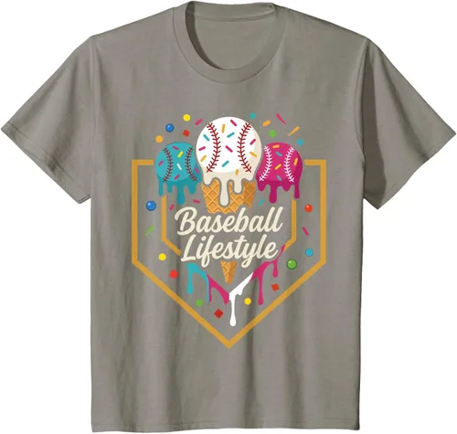 Vista 28 de Baseball Life Style Camiseta