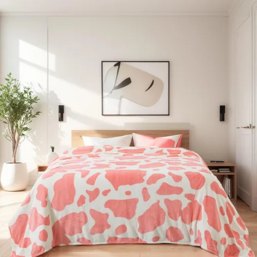 Vista 23 de Manta Snuggle Sac extra mullida, manta de forro polar para viajes, manta para sofá, cama, sofá, manta cálida y suave con patrón a rayas, 50 x 60