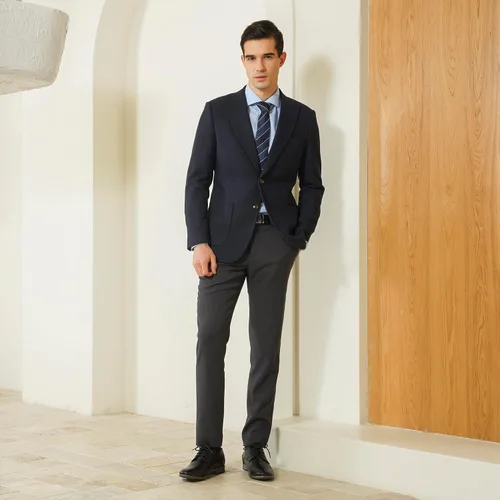 Vista 2 de Vostey Zapatos de vestir para hombre, zapatos Oxford formales, zapatos clásicos con cordones Derby