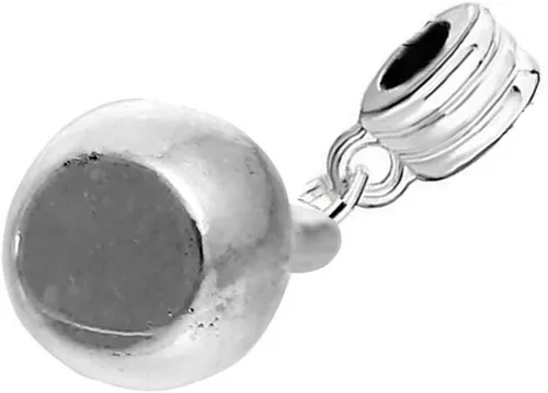 Vista 2 de Sexy Sparkles 3d Kettlebell levantamiento de pesas ejercicio deportes fitness gimnasio europeo encanto espaciador grano, Aleación de metal de zinc