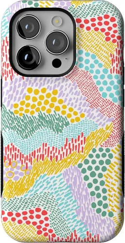 Vista 82 de Casely Funda para iPhone 14 Pro Viva La Vida Frida Kahlo Collage Floral Compatible con MagSafe Diseño protector audaz