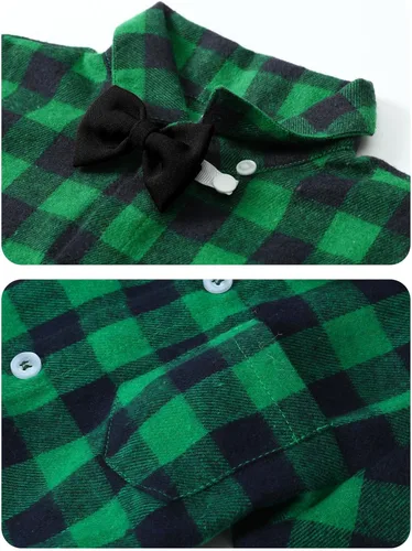 Vista 4 de A&J DESIGN Body de manga larga para bebé y niño, para boda, formal, para caballero