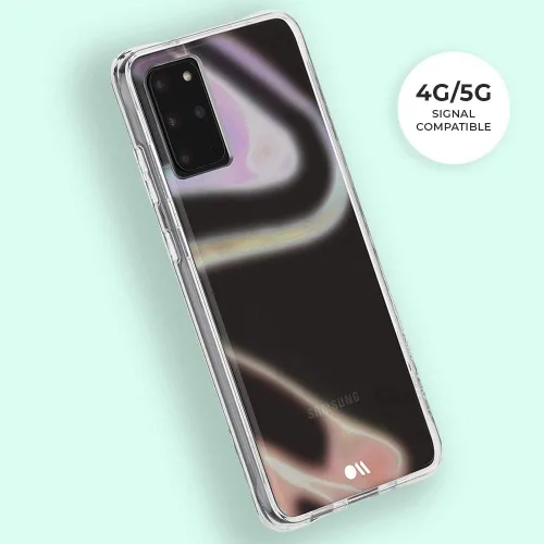 Vista 5 de Case-Mate - SOAP BUBBLE - Funda iridiscente para Samsung Galaxy S20+ S20 Plus - Compatible con 5G - 6.7 pulgadas - Iridiscente