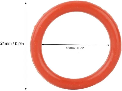 Vista 4 de Aramox Amortiguador de tubo, 20 unids amortiguador de tubos anillos de silicona aptos para 12AX7 12AU7 12AT7 12BH7 EL84