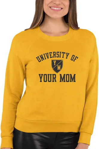 Vista 35 de Go All Out University of Your Mom - Sudadera con cuello redondo para hombre