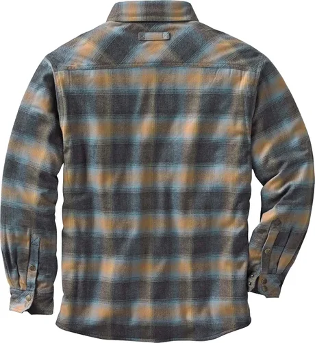 Vista 2 de Legendary Whitetails Archer Chaqueta tipo camisa de franela con forro térmico para hombre