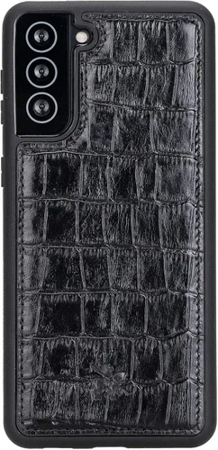 Vista 36 de VENITO Lucca - Funda para Samsung Galaxy Z Flip 6, hecha a mano, máxima protección con piel de grano completo, funda de alta calidad para Samsung