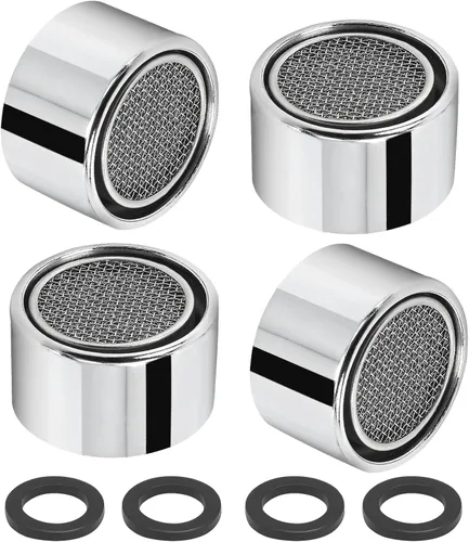 Vista 10 de Litoexpe Aireador de grifo de 15/16 pulgadas, 4 piezas, piezas de repuesto para aireador de fregadero de cocina, filtro de grifo de rosca hembra