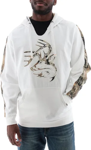 Vista 7 de Legendary Whitetails Sudadera con capucha de camuflaje para hombre Camuflaje de nieve de carbón