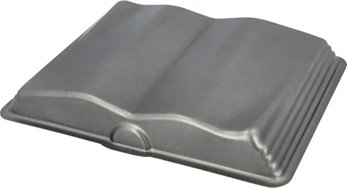 Vista 2 de RBV Birkmann "Book Cake Pan, gris, 9.8 x 13.4 x 1.8 in