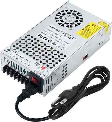 Vista 20 de Actualización ajustable (0-30V 0-17A) 500W DC Fuente de alimentación conmutada AC-DC Transformador con botones ajustablesSistema de sensor