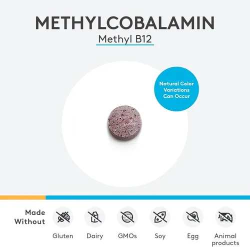 Vista 3 de XYMOGEN Metilcobalamina, 60 comprimidos de disolución rápida