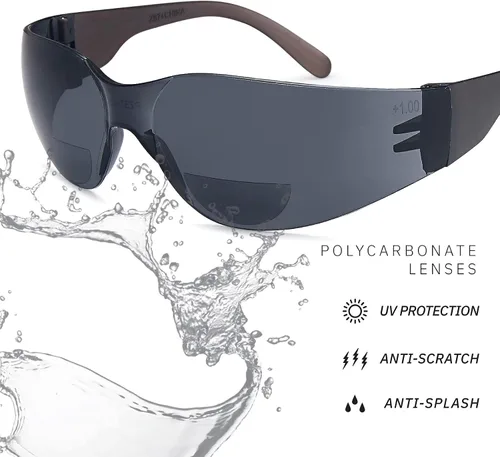 Vista 3 de Gafas de Seguridad de Lectura Bifocales Gamma Ray