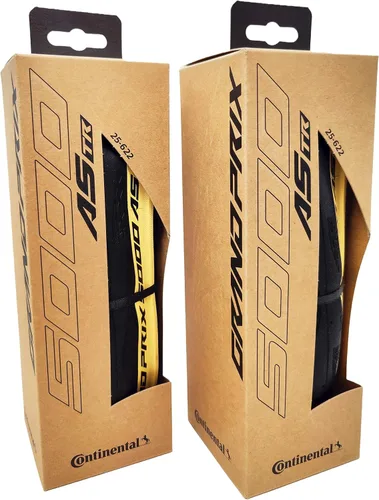 Vista 7 de Continental Grand Prix 5000 All Season TR - Black - Tubeless Road Bike Tire Conquer Every Season - BlackChili, Vectran Breaker, LazerGrip, Active