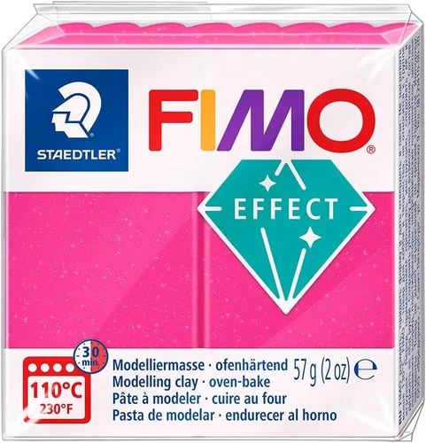 Vista 8 de Staedtler Fimo Effect 8020-003 - Arcilla de modelado para horno 56g Dorado metálico