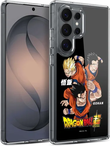 Vista 270 de Head Case Designs Funda de gel con licencia oficial de Dragon Ball Super Group Future Trunks Arc Characters [protección de grado militar] compatible