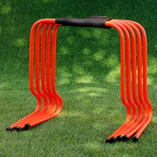 Vista 9 de YXXSDP Juego de 5 obstáculos para entrenamiento de velocidad de agilidad, salto de atletas y entrenamiento de velocidad, equipo de fitness