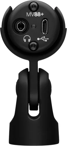 Vista 12 de Micrófono Shure MV88+ USB estéreo - Micrófono de condensador para transmisión y grabación de voces e instrumentos, compatible con Mac y Windows