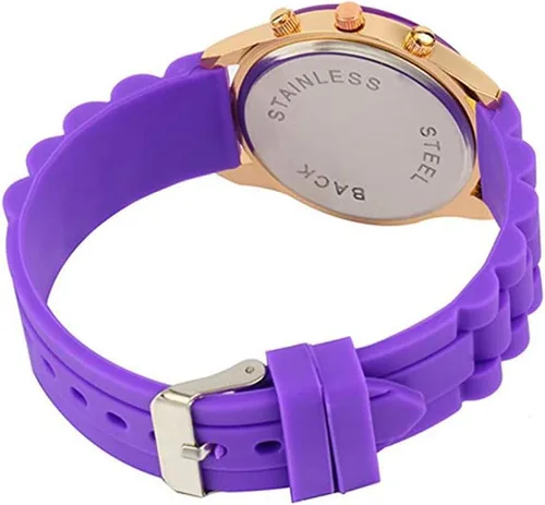 Vista 5 de CdyBox Reloj de pulsera unisex de silicona para mujer, de lujo, de cuarzo, para niña, niño, unisex
