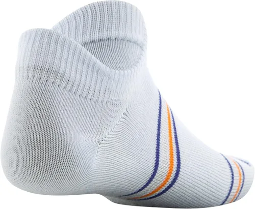 Vista 40 de Under Armour Calcetines ligeros invisibles Essential 2.0 para niños (paquete de 6)