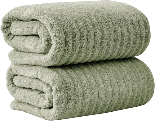 Vista 38 de Great Bay Home Juego de 6 toallas de mano – Toallas 100% algodón – Toallas absorbentes y de secado rápido para el baño (Duna)