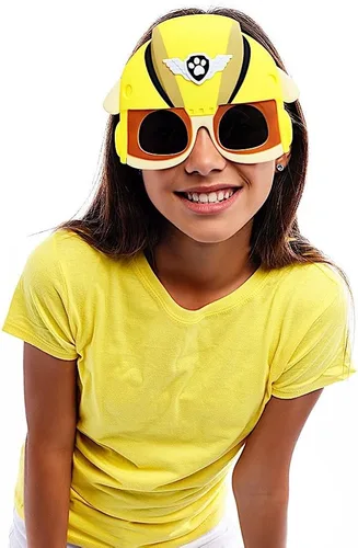Vista 3 de Sun-Staches Gafas de sol para disfraz de la Patrulla Canina UV400 amarillo marrón naranja negro