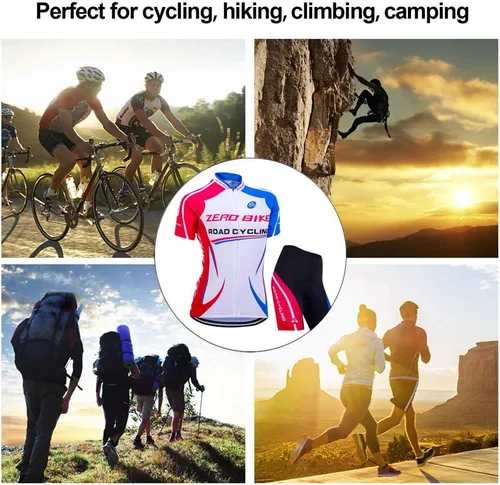 Vista 41 de Jersey de ciclismo para mujer, de manga corta, secado rápido, transpirable, para montaña.