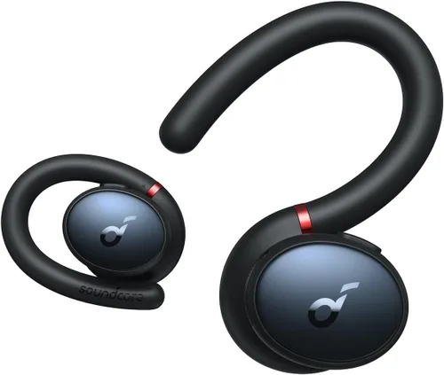Soundcore Anker-Auriculares entrenamiento Sport X10, true wireless bluetooth 5.2, ganchos giratorios orejas, graves profundos, IPX7, prueba sudor,